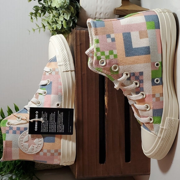 Converse Chuck Taylor All Star Crafted Abstract Stripes/ 572702F - Picture 7 of 13